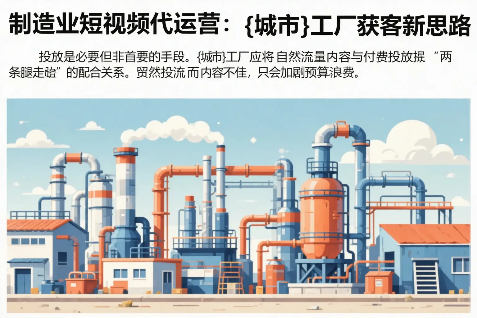 制造业短视频代运营：东兴工厂获客新思路
